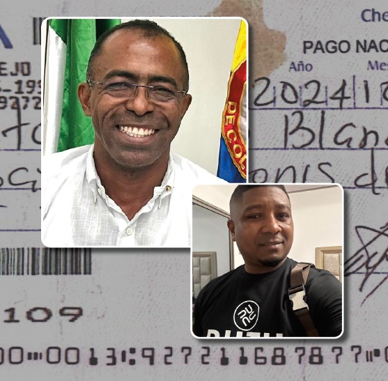 Denuncian a Jesús Julio Teherán por querer pagar con cheque de la Alcaldía de San Onofre una deuda personal