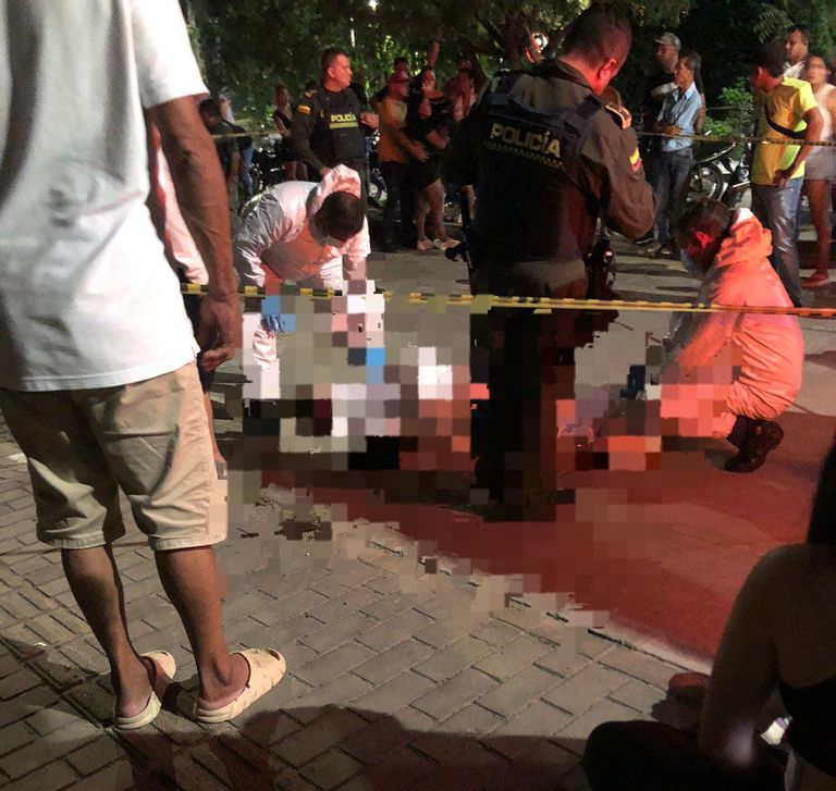 Joven falleció tras chocar en su moto