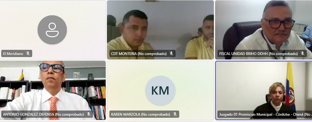 Su destino en manos de un juez de Chinú