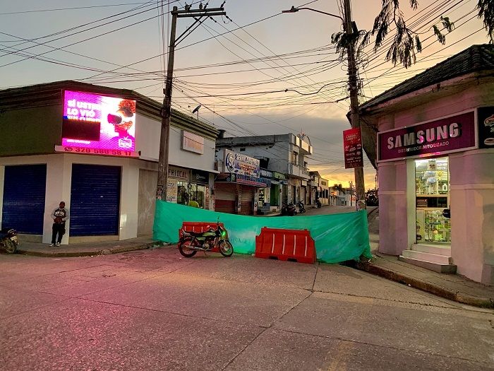 Por mejoramiento vial, cerrado el tramo entre La Vacas y Majagual