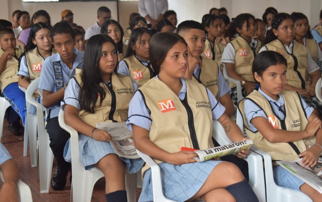 Gran cierre de Prensa Escuela en Ciénaga de Oro