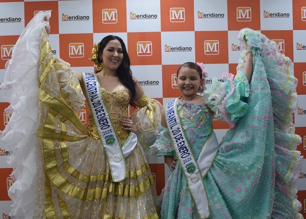 Las reinas Marta Lucía e Isabella nos contagian la alegría del 20 de Enero