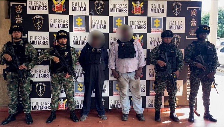 Ejército rescató a dos secuestrados