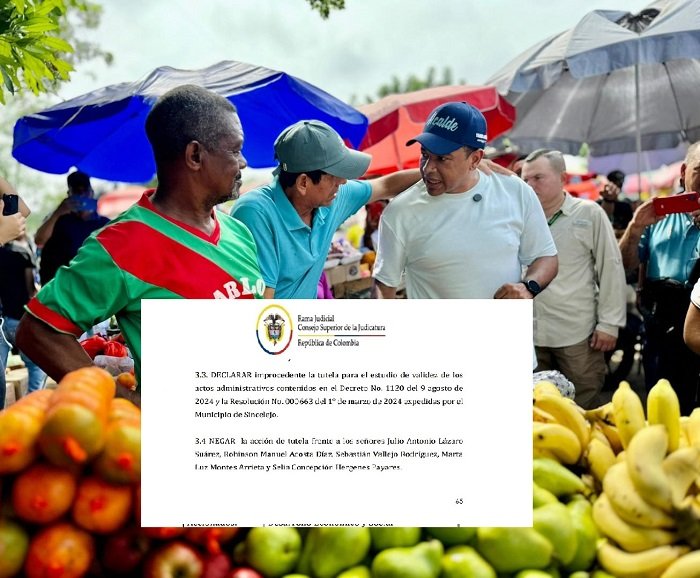 Niegan nulidad de actos administrativos de recuperación del espacio público
