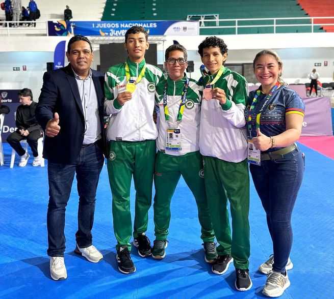 La medallería de Sucre y Córdoba en los juegos juveniles