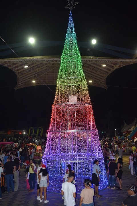 Estos son los puntos con alumbrado navideño en Sincelejo