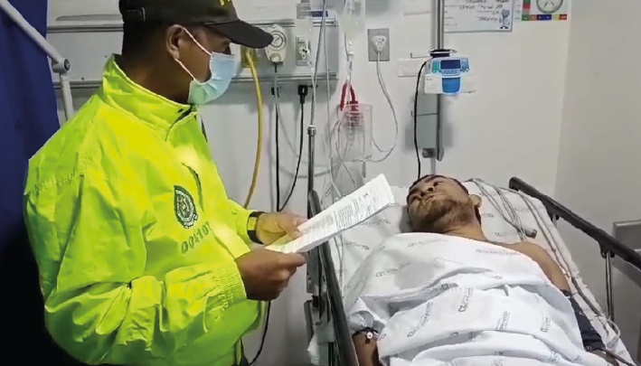 Diomedes fue asegurado