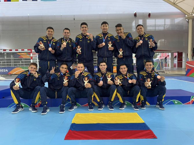 Ronald Solórzano ganó bronce con  la selección Colombia