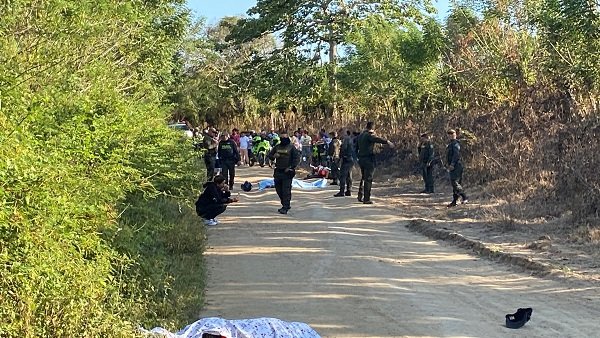 Padre, hijo y nuera, las víctimas