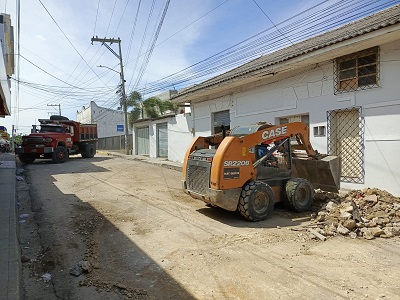 Vía mejorada y abierta en Sincelejo