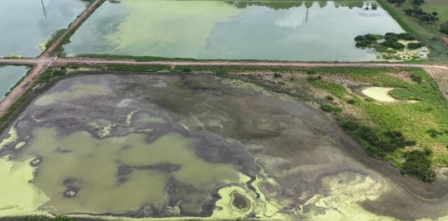 Avanzan los secados de los dos espejos sur en Montería