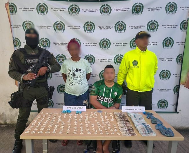 Les allanaron el negocio de la droga
