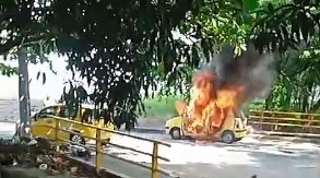 Cortocircuito por poco causa una tragedia
