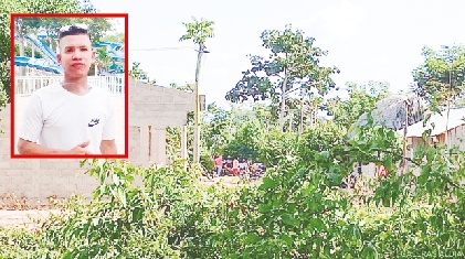 Familiares lo encontraron atado a un cáñamo
