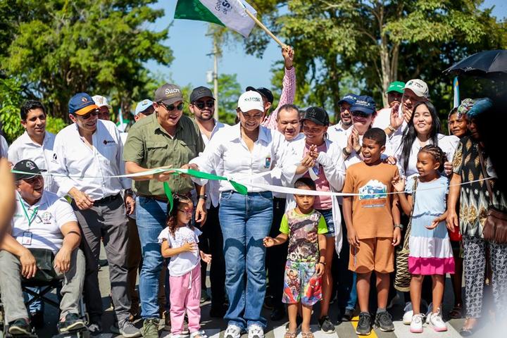 Vía El Delirio - Puerto Viejo fue inaugurada oficialmente