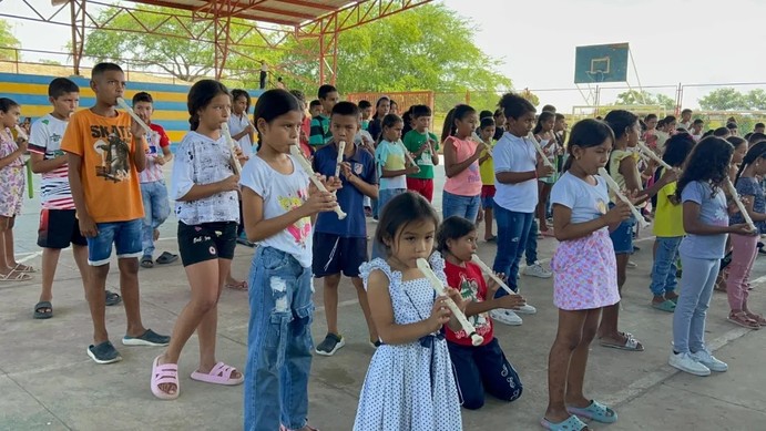 La flauta dulce forjó el talento de los niños en Sincelejo