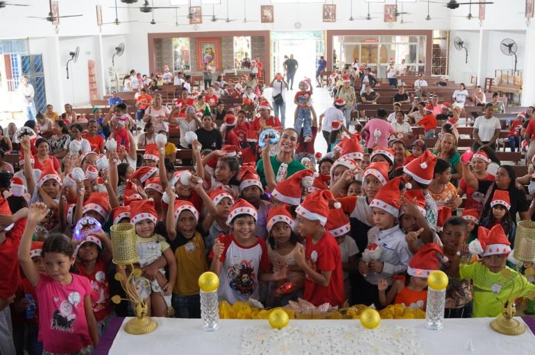 Regalos para los niños de Montería