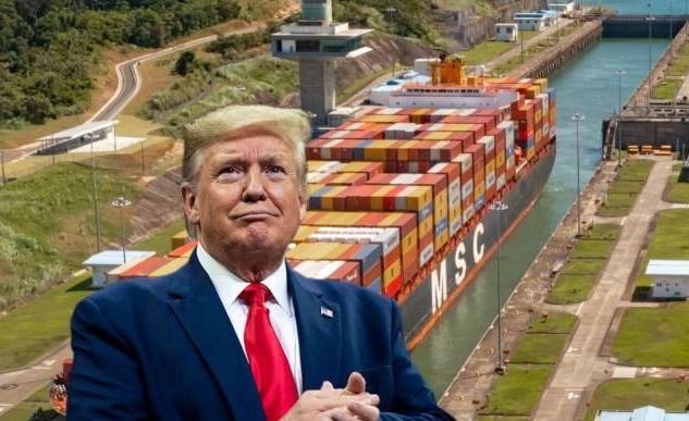 Trump amenaza con retomar el control del Canal de Panamá