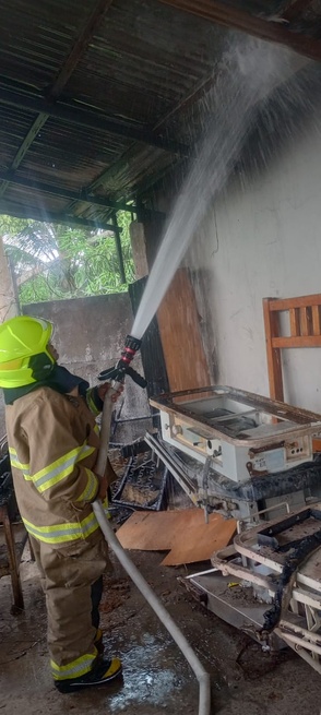 Incendio en la parte interna  del HUS fue controlado
