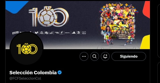 Hackearon la cuenta de X de la Selección Colombia