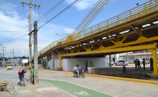 Le quitarán el tubo al Puente Metálico
