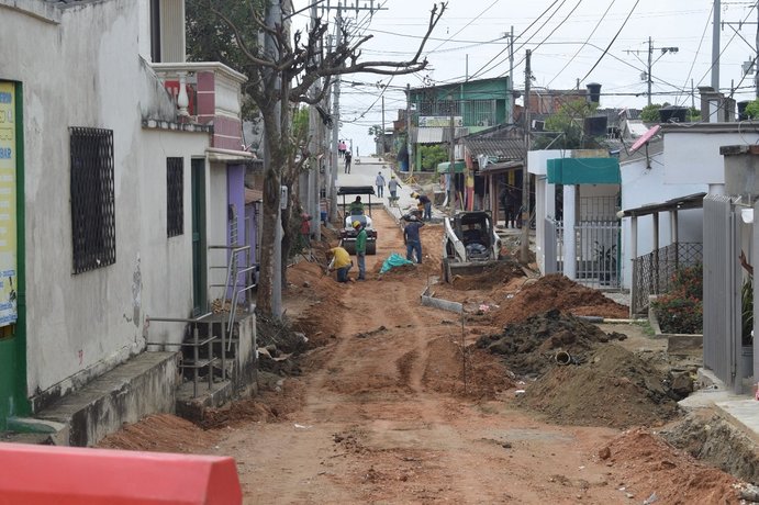 Sectores recibieron sus calles pavimentadas
