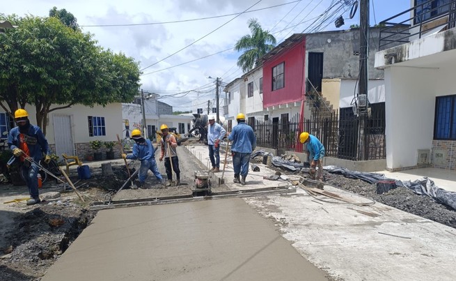 Se vienen más de 4 mil metros de pavimento