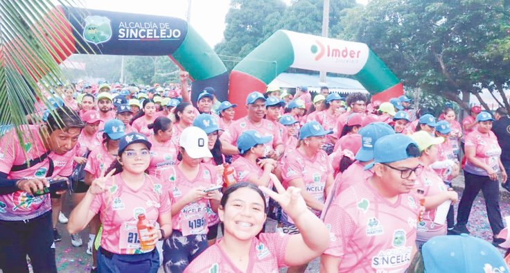 Más de 9 mil participantes en la Carrera por la Inclusión Femenina en el Deporte