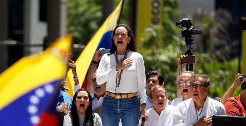 María Corina Machado convocó a manifestación