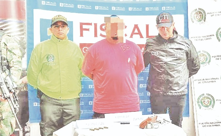 Cayó alias 'Pipe' con un arma de fuego