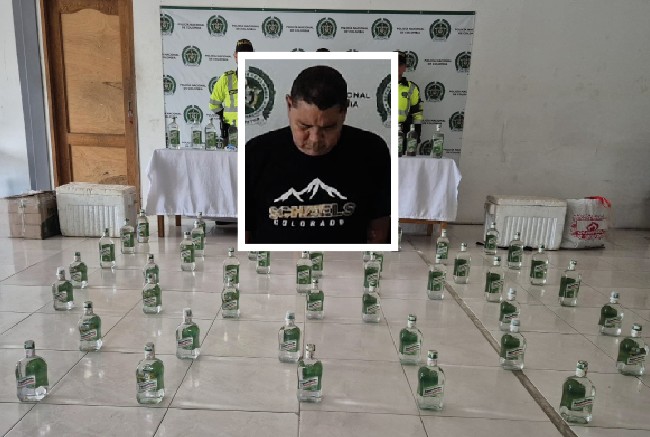 No pudo comprobar la legalidad del licor