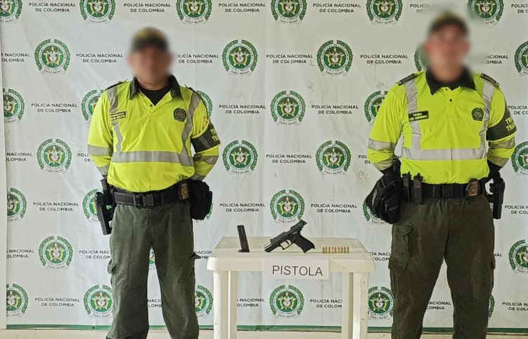 El arma incautada era ilegal