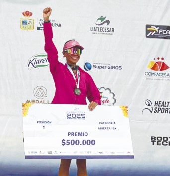 Zamira Hernández ganó la Carrera de los Santos Reyes
