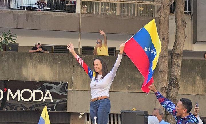 "Demostramos que no tenemos miedo": María Corina Machado 
