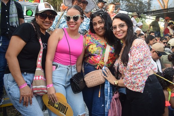 Se vivieron la fiesta en los palcos