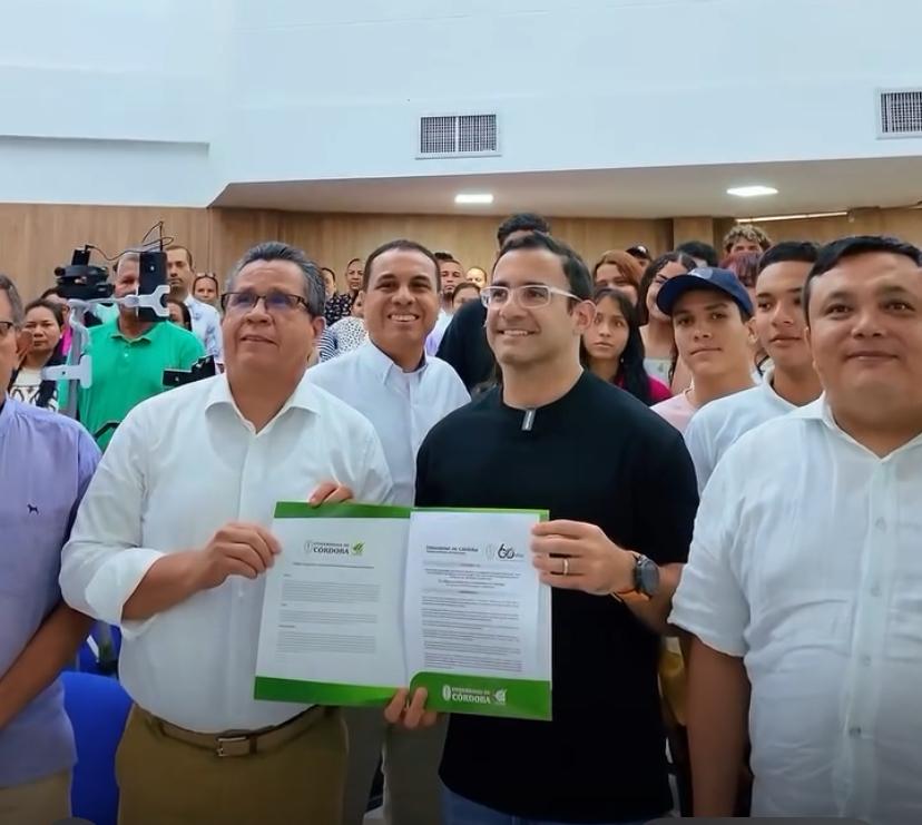 Alcaldía y Unicor asegurando la educación de los jóvenes monterianos