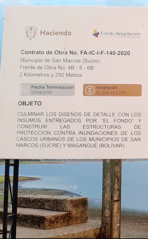 Persisten inquietudes sobre muro de contención en San Marcos