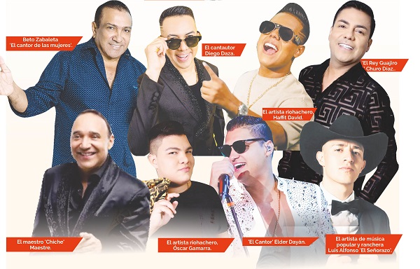 Conciertazo Vallenato reunirá a grandes exponentes del género en SIncelejo