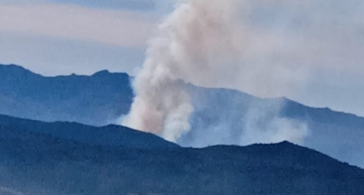 Otro incendio forestal en Colombia