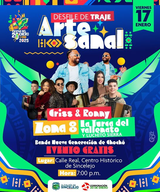 Esta en la agenda de las Fiestas para este viernes