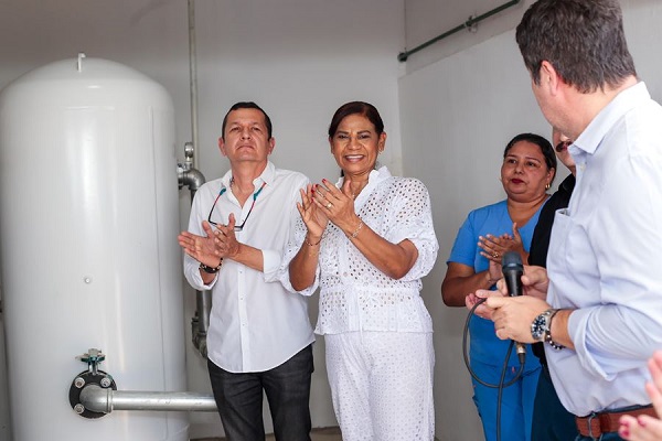 Entregan planta de gases medicinales en San Marcos