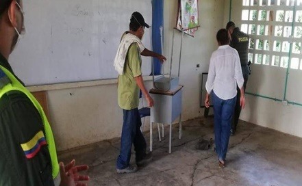 Se metieron a robar en un colegio