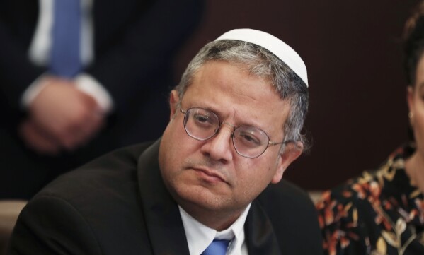 Ministro de Seguridad Nacional de Israel presentó su renuncia