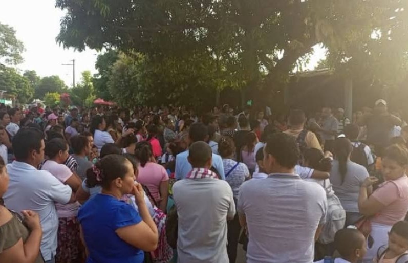 Protesta en Montelíbano: reclaman el derecho a la educación