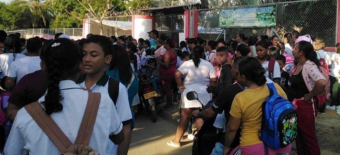 Reclamaron derecho a la educación