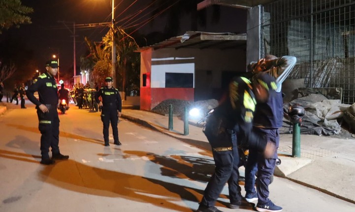 Policía Metropolitana refuerza la seguridad con la caravana en ‘Sierra Chiquita’