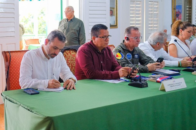 Rector de Unicórdoba expone en Haití proyecto de seguridad alimentaria