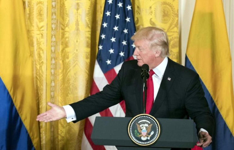 Sigue expectativa en Colombia por Trump