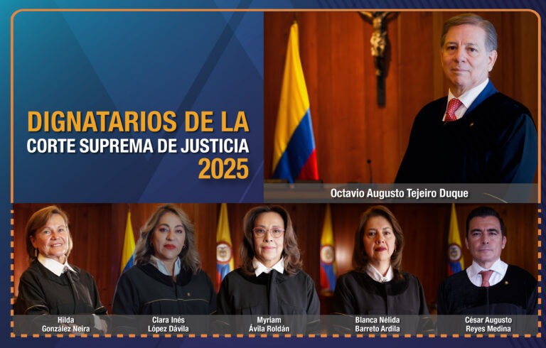 Nuevos líderes de la Corte Suprema