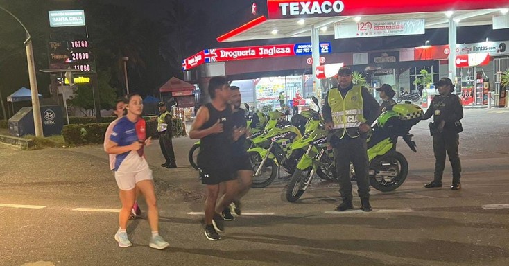 La Polícia de Montería garantiza seguridad en escenarios deportivos y parques